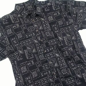 Pierre Cardin Print Button Up Shirt